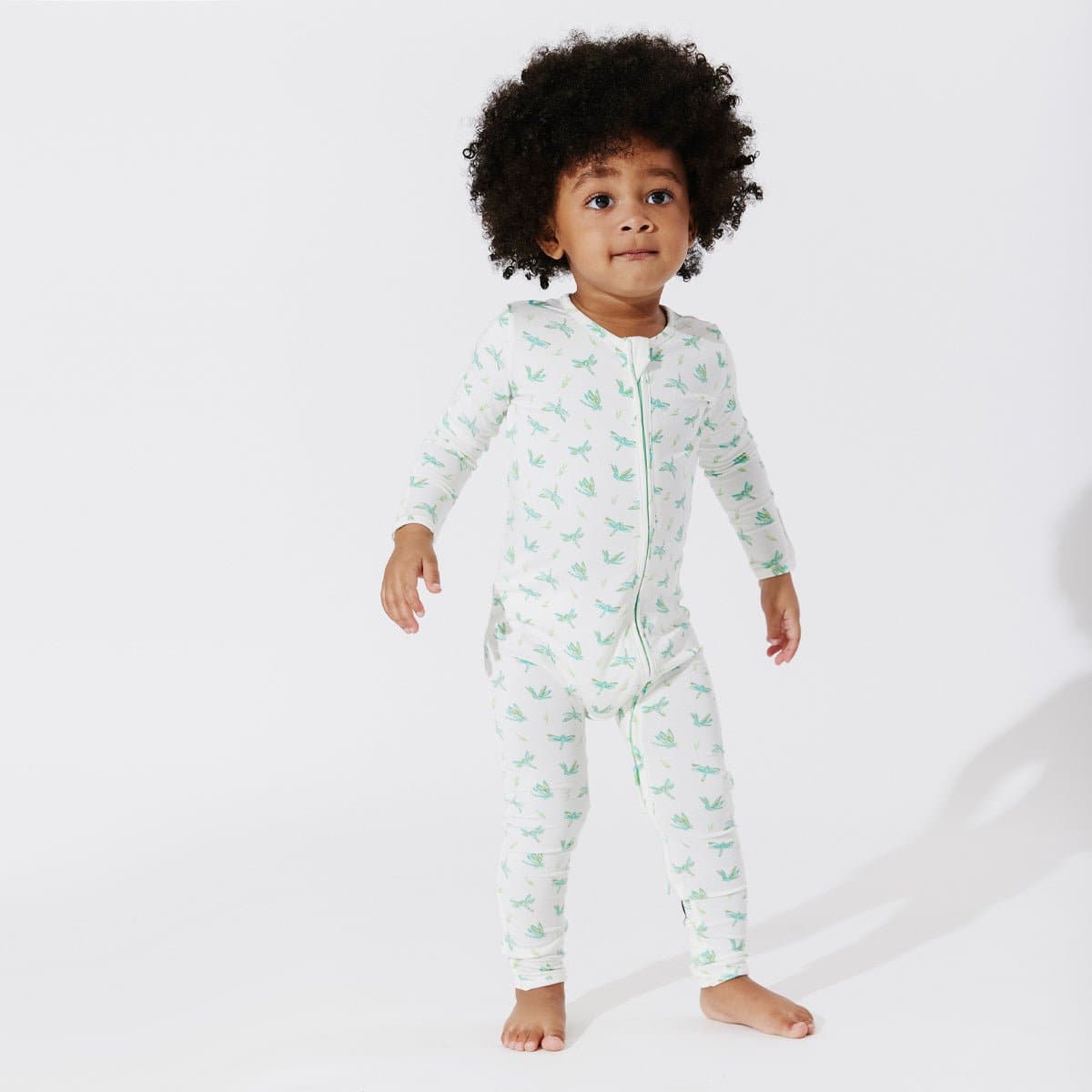 Dragonfly Bamboo Convertible Footie