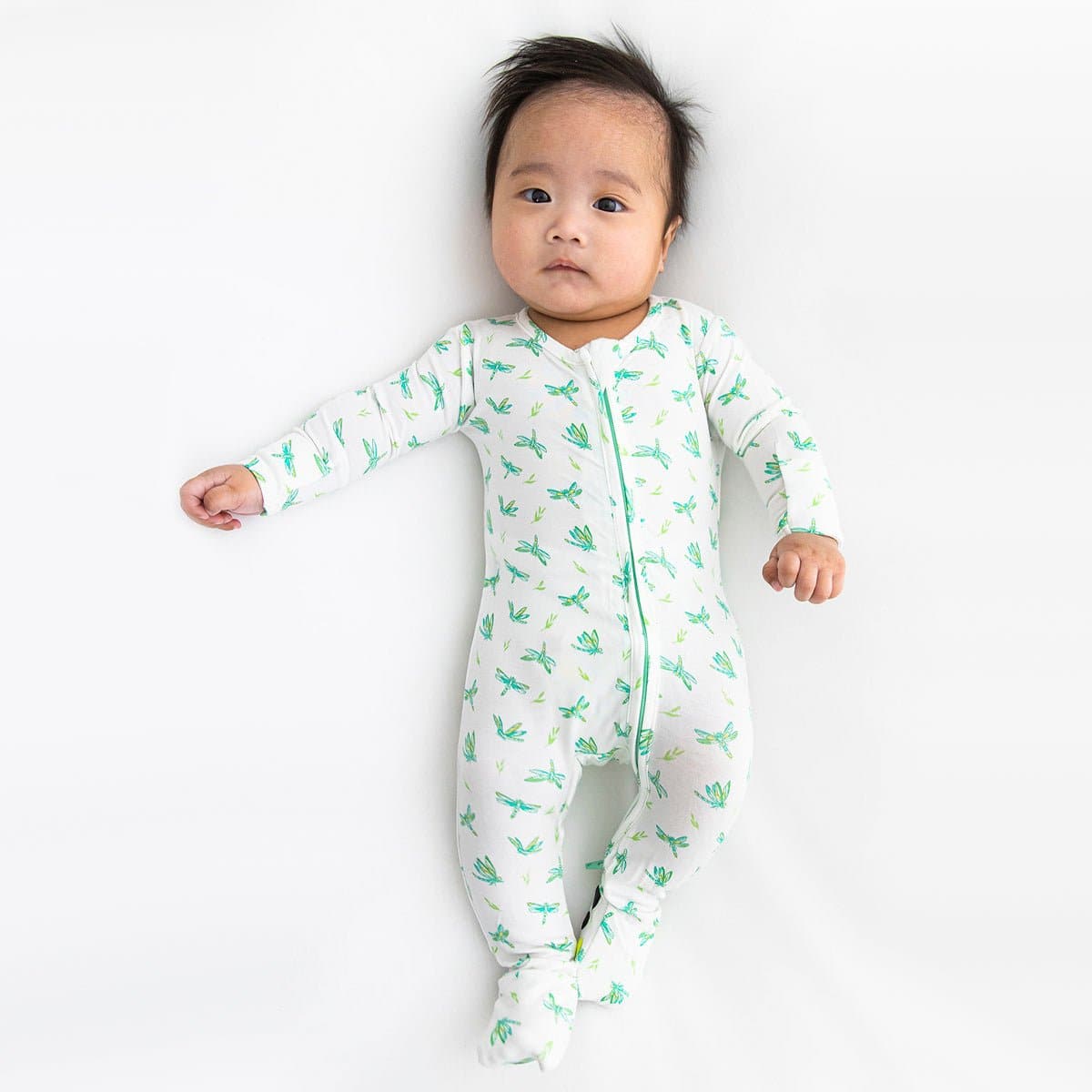 Dragonfly Bamboo Convertible Footie