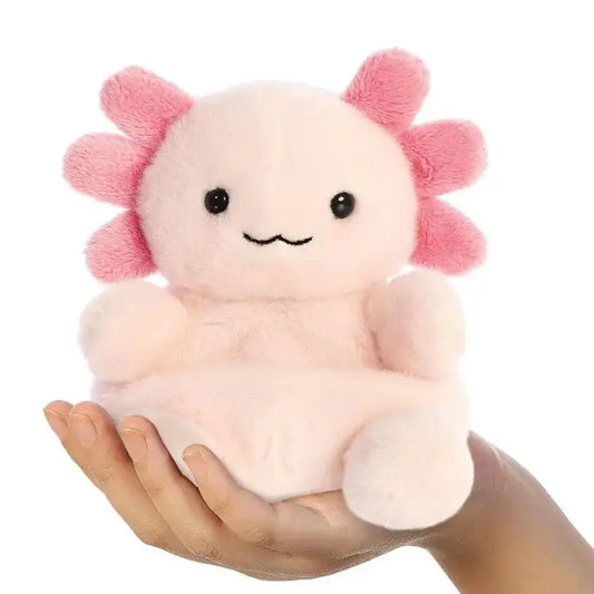 Mia - Premium Pink Axolotl Plush Toys by Plushy Planet