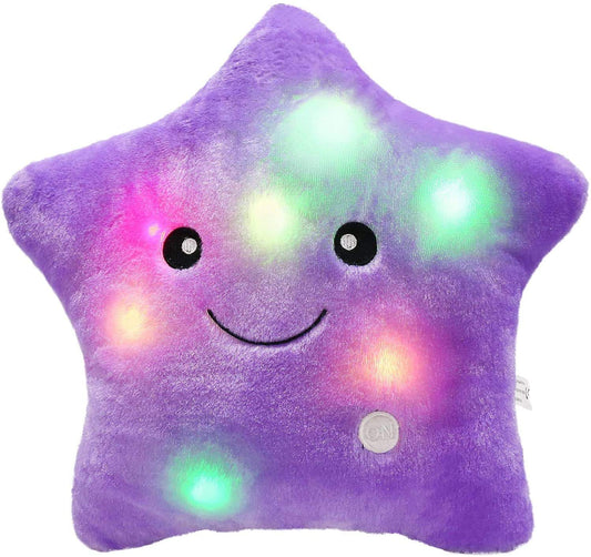 Glowing LED Star Stuffed Toys by Plushy Planet