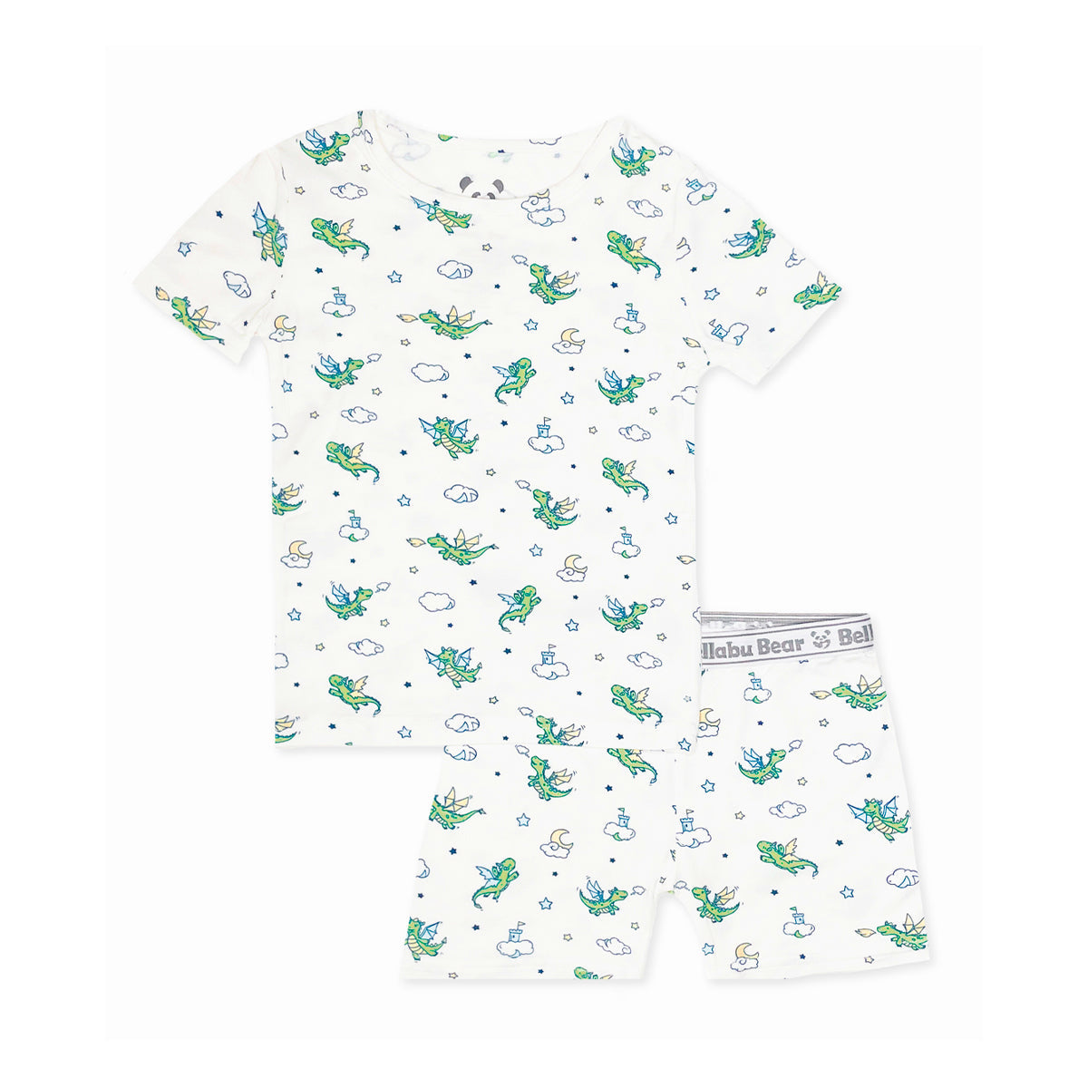 Dragon Bamboo Kids Pajama Short Set