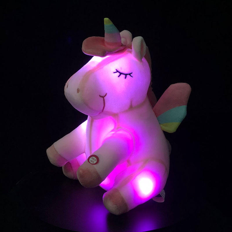 Luminous Unicorn Plush Toy - Soft & Glowing by Plushy Planet