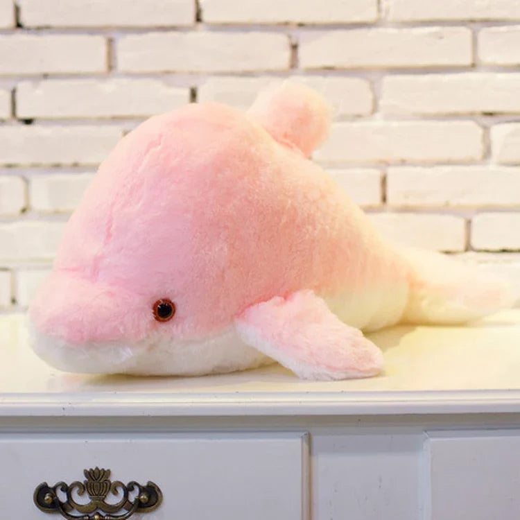 Blue Dolphin Plush Toy by Plushy Planet