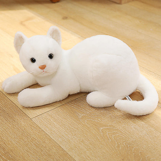 Kawaii Cat Plush Stuffed Pillow by Plushy Planet