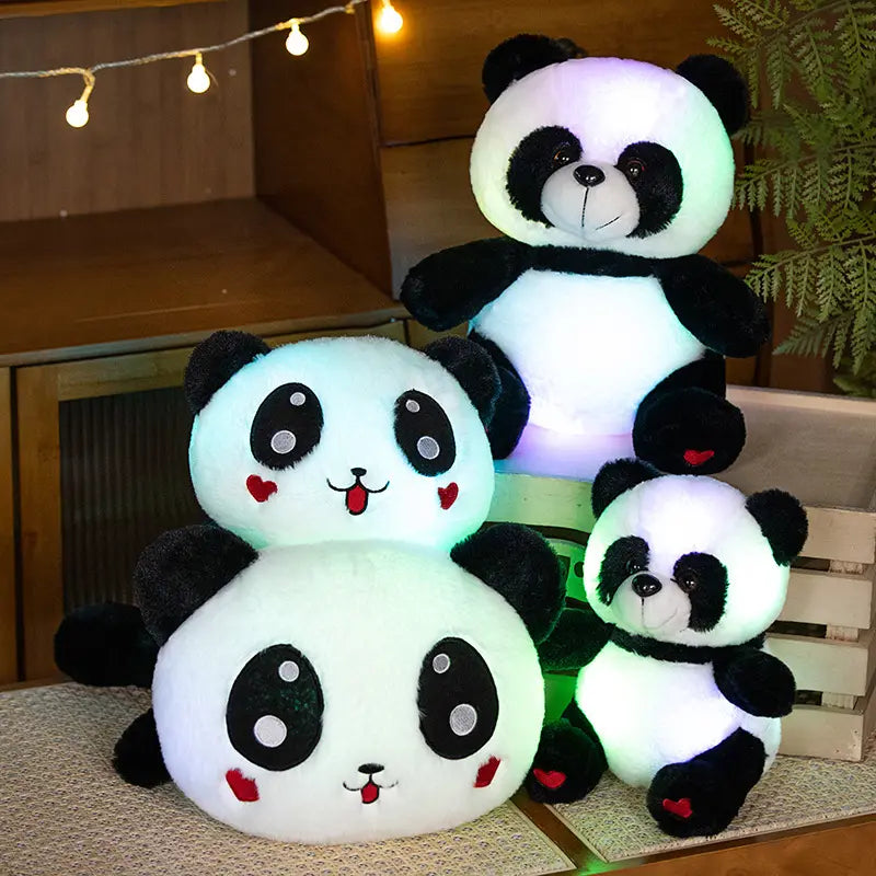 Glowing Kawaii Panda Plush Toy by Plushy Planet