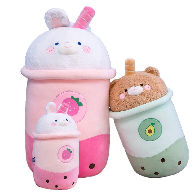 Evelyn - Fruity Milk Tea Soft Toy by Plushy Planet