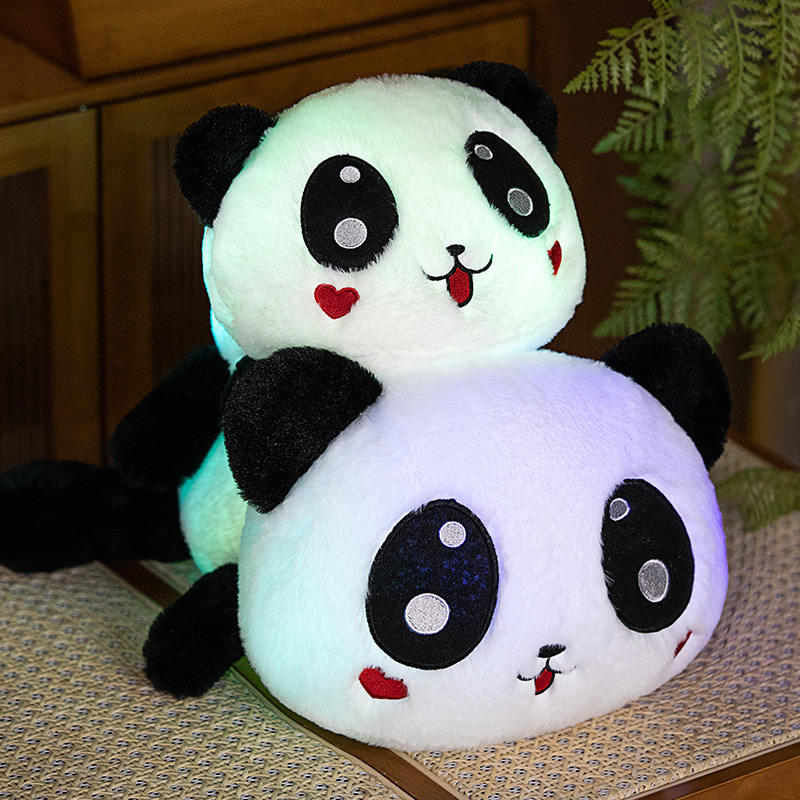 Glowing Kawaii Panda Plush Toy by Plushy Planet