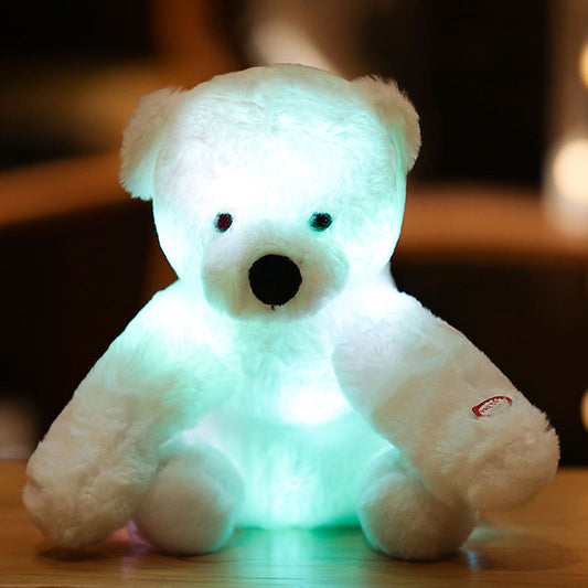 Kawaii LED Teddy Bear Plushie by Plushy Planet