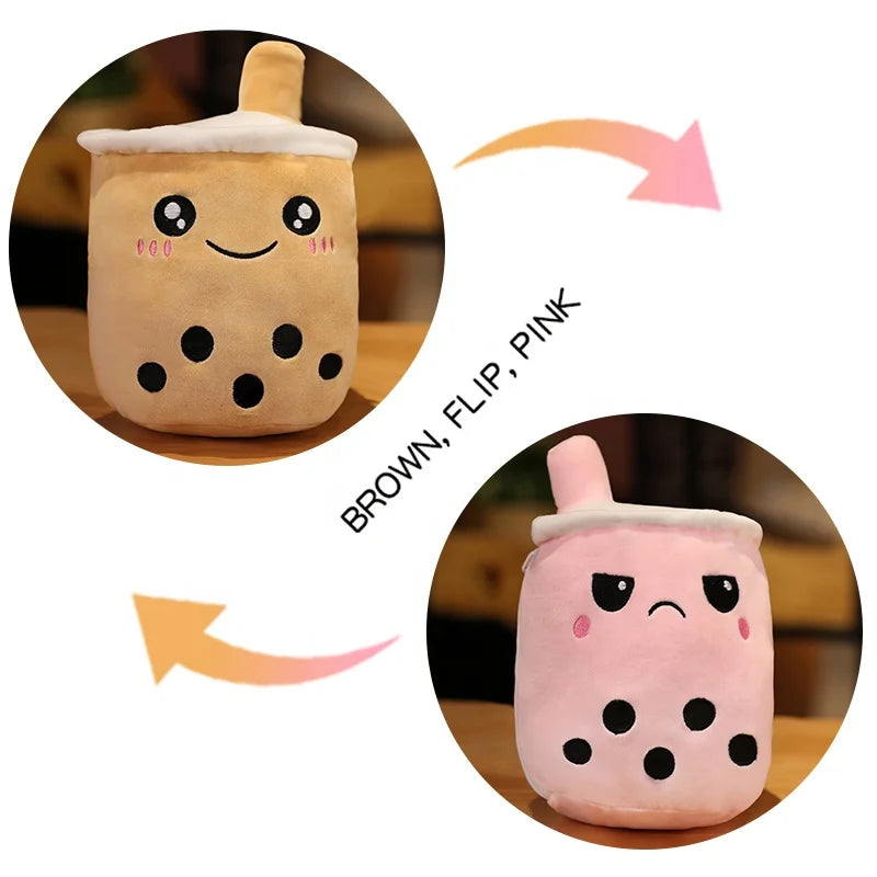 Kawaii Stuffed Doll: Boba Bubble Tea by Plushy Planet