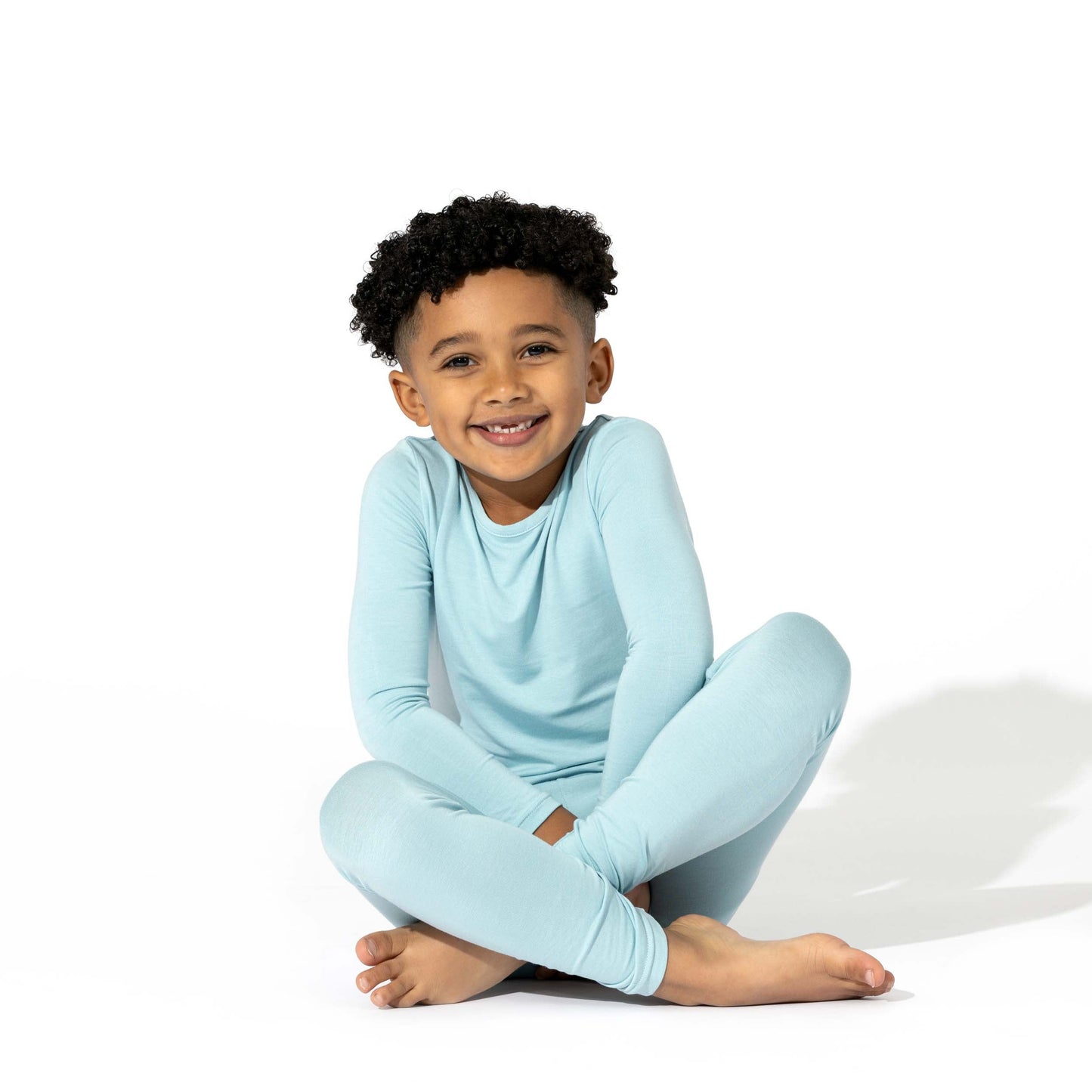 Adventure Blue Bamboo Kids Pajamas