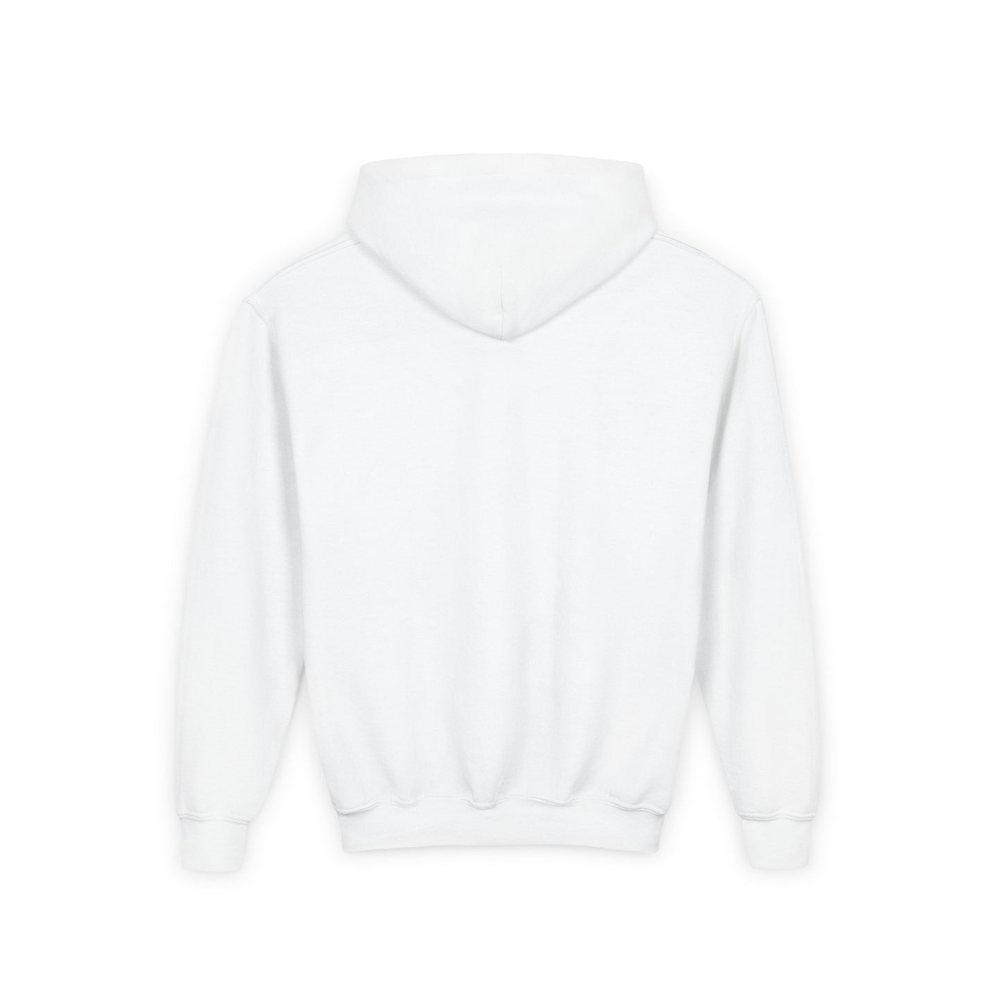 White hoodie on a white background
